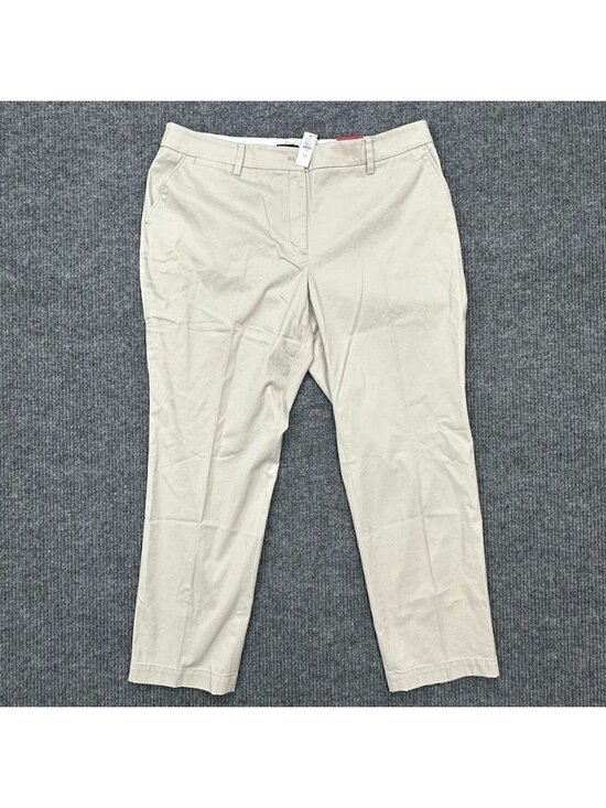 Talbots Pants - Talbots The Perfect Chino Pants Curvy Career Trousers Womens Plus Size 16W NEW